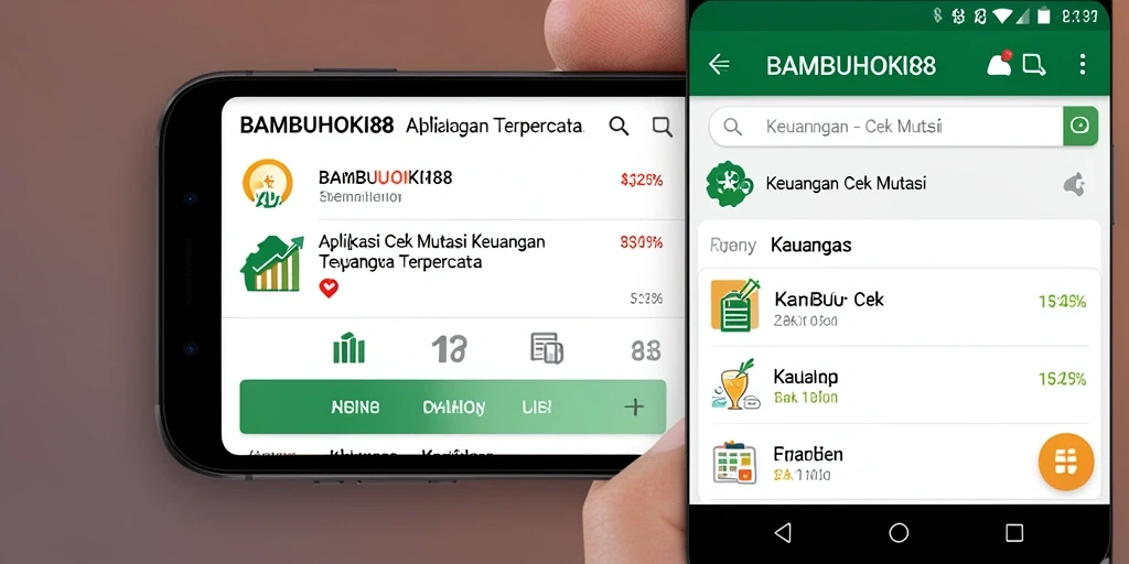 Antarmuka BAMBUHOKI88 yang memudahkan pengguna untuk cek mutasi keuangan.