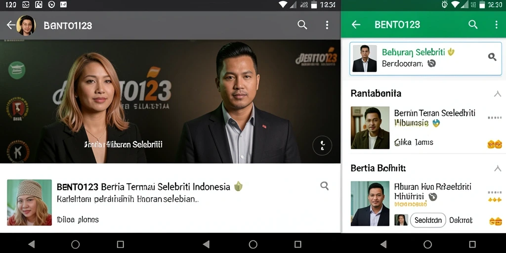 Tampilan antarmuka BENTO123 yang modern dan informatif.