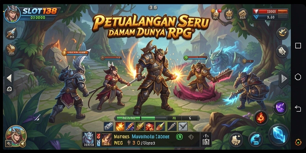Antarmuka permainan yang menarik dan intuitif di SLOT138.